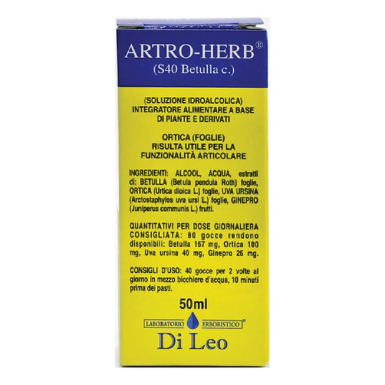 ARTRO-HERB COMPOSTO S40 BETULL